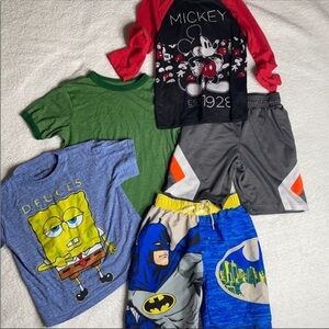 No so Mystery Box Lot Kids clothing Boys clothing Lot Sale Size 5 / 6 Swim